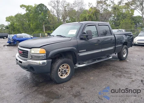 2004 GMC Sierra 2500 Slt из США, поврежденный, VIN 1GTGK23U74F107617